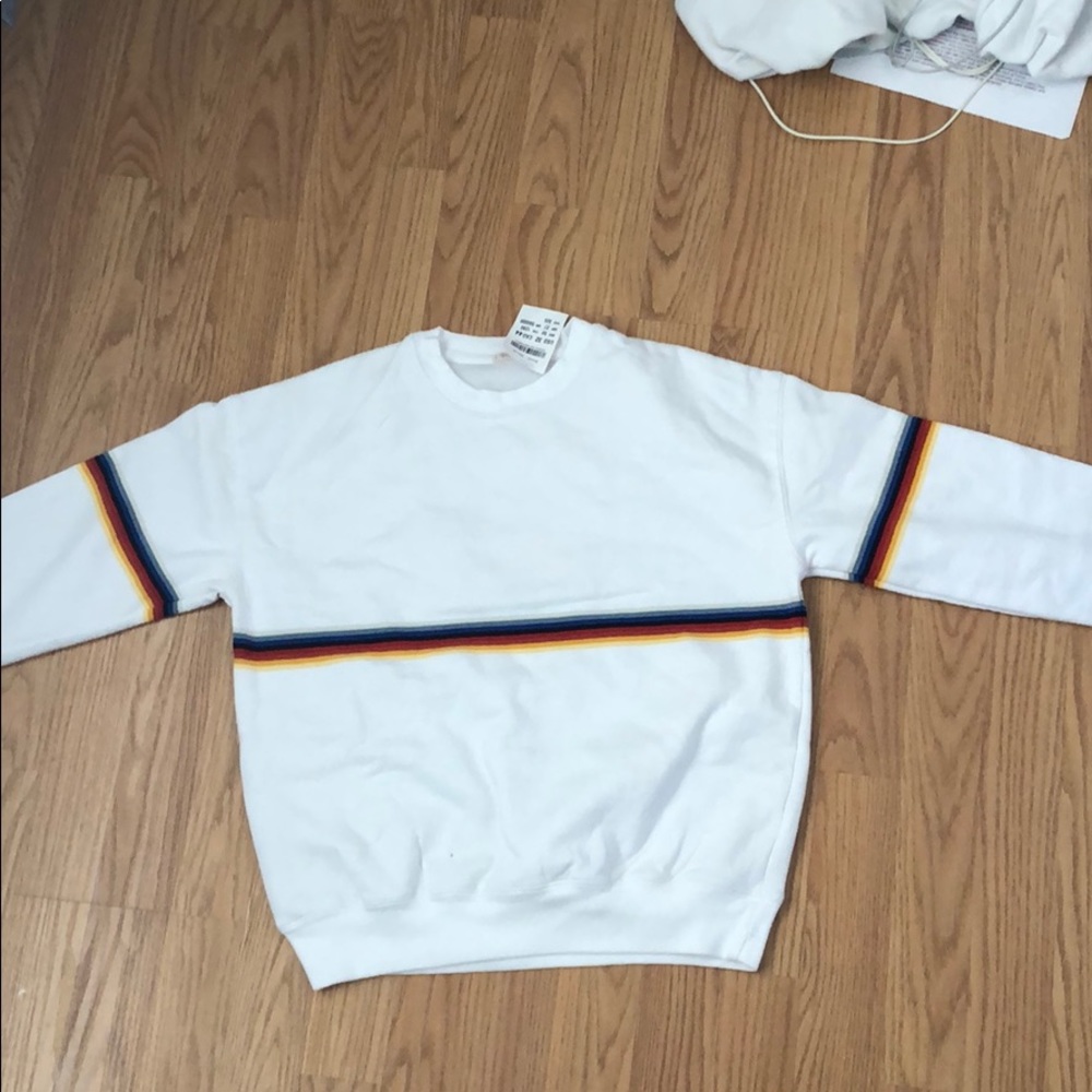 rainbow acacia sweater
